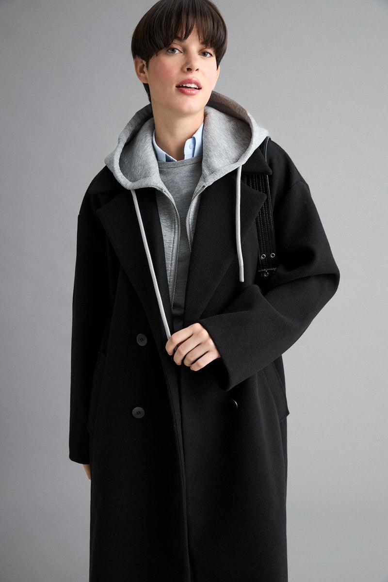 DeFacto Black Woman Regular Fit Cachet Casual - Image 4
